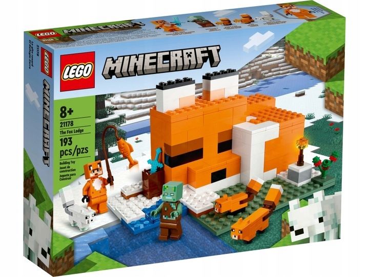 LEGO MINECRAFT 8+ SIEDLISKO LISÓW 21178 zdjęcie 7