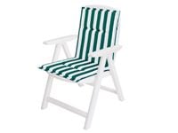 Poduszka MIAMI DWUSTRONNA na krzesło ogrodowe, plażowe, fotel 96x45x4