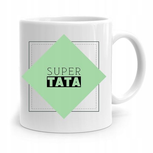 Kubek Na Dzień Ojca Dla Taty Super Tata Prezent Z Nadrukiem Ze Zdjęciem na Arena.pl