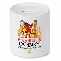 Skarbonka Dla Zegarmistrza Piekielnie Dobry Z Nadrukiem Ze Zdjęciem