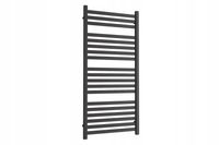 GRZEJNIK ŁAZIENKOWY ROYAL 1150x630 CZARNY MAT