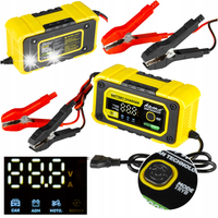PROSTOWNIK MIKROPROCESOROWY prostownik samochodowy AKUMULATOROWY 12V LCD