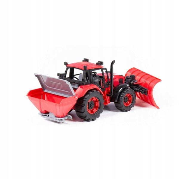 Wader Traktor "Belarus" do odśnieżania Czerwony zdjęcie 11