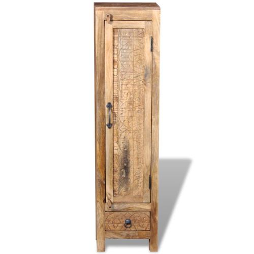 Szafka pod umywalkę, lustro, 2 szafki boczne, drewno mango na Arena.pl