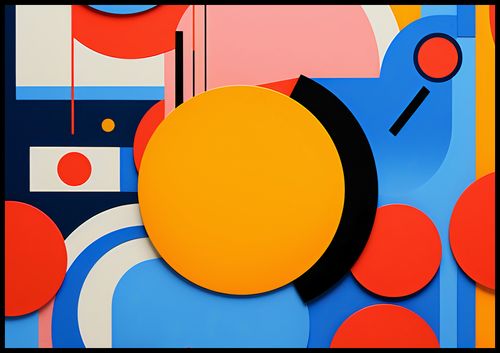 Plakat 100x70cm Kalejdoskop Emocji na Arena.pl