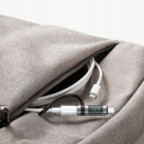 mcdodo adapter przejściówka usb-c usb typ c do lightning iphone 60w miernik na Arena.pl