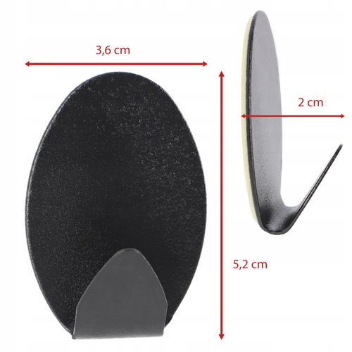 WIESZAK ŁAZIENKOWY SAMOPRZYLEPNY HACZYK 4 SZT na Arena.pl