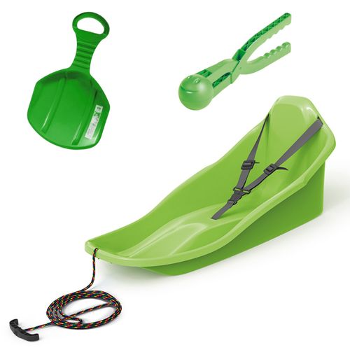 Sanki z oparciem TOPO + Ślizg na zimę + Śnieżkomat na Arena.pl