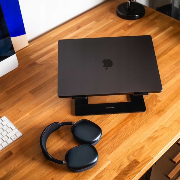 Spacecase Laptop Aluminium Stand Black zdjęcie 14