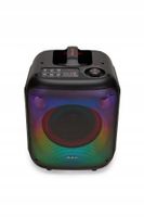 Power audio AIWA KBTUS-250 40W, 1xmikrofon bezp. BT/USB/MP3 TWS RGB 1500mAh