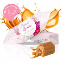 KRÓWKI PERSONALIZOWANE WESELE ŚLUB ROCZNICA 1 KG Podziękowanie dla Gości