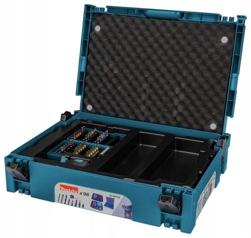 MAKITA Zestaw narzędzi wierteł bitów w walizce Makpac 96 sztuk B-49725 na Arena.pl