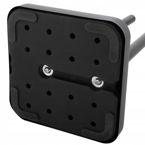 Stojak uchwyt na papier toaletowy i szczotka do WC toalety czarna bambus na Arena.pl