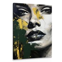 Obraz Ścienny Nowoczesny PORTRET Kobiety Abstrakcja 70cm x 100cm