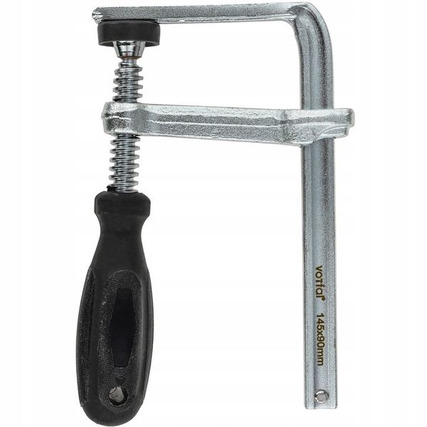 ŚCISK STOLARSKI ZACISK ŚRUBOWY DO SZYNY PROWADZĄCEJ MAKITA 145 MM X 90 MM zdjęcie 2