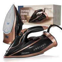 Żelazko parowe Zeegma IRONEE BASE BLACK GOLD 3100 W ceramiczna stopa 320 ml