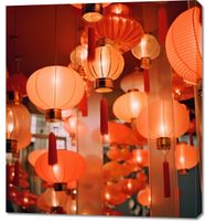 Obraz 90x100cm Festiwal Latarni