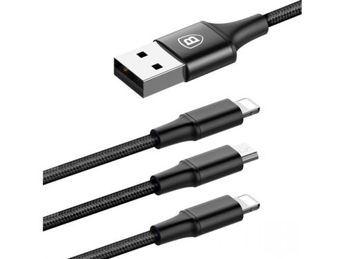 Kabel USB na 2x lightning 1x micro-USB BASEUS 3w1 Rapid Series na Arena.pl