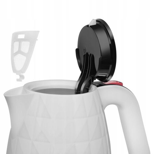 CZAJNIK ELEKTRYCZNY bezprzewodowy BIAŁY CICHY 2200W BEZ BPA FREE 1,7L Manta na Arena.pl
