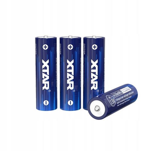AKUMULATOR XTAR R6 AA 1,5V LI-ION 2500 MAH 4150MWH Z ZABEZPIECZENIEM 4 na Arena.pl