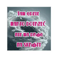 Tam Gdzie Warto Dotrzeć II - magnes szklany