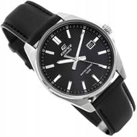 MĘSKI ZEGAREK CASIO EFV-150L-1AVUEF EDIFICE CZARNY NA PASKU DATOWNIK 100M