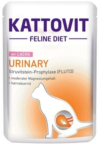 Kattovit Feline Diet Urinary Łosoś Saszetka 85G na Arena.pl