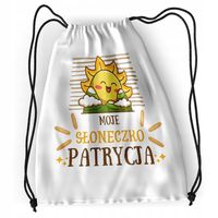 Plecak Sportowy Szkolny Dla Patrycji Córki Dziecka Z Nadrukiem Ze Zdjęciem