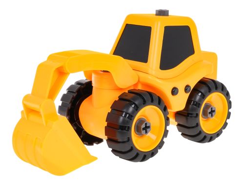 Koparka Do Skręcania Dla Dzieci 3+ Pojazd Budowlany + Śrubokręt + 3 Wymienn na Arena.pl