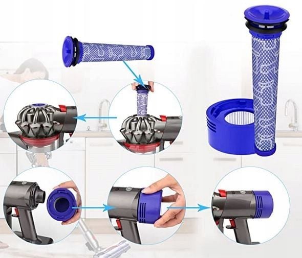 6x FILTR DO DYSON V7 V8 zdjęcie 4