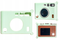 Futerał Etui Pokrowiec Case Silikon Fuji FujiFilm INSTAX Mini EVO Zielony