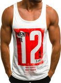 Koszulka Męska Bez Rękawów Sportowa Bawełna XL Trening Siłownia Fitness