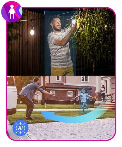 Kamera zewnętrzna z panelem solarnym obrotowa EZVIZ HB8 2K+ 4MP Kamera WiFi na Arena.pl