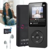 16 GB ODTWARZACZ MUZYCZNY DLA DZIECI, ZE SŁUCHAWKAMI, PRZENOŚNY, BIEGANIA