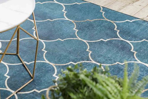 RUG/LU/ARLEN/CLOVER/BLUE/120x170 na Arena.pl