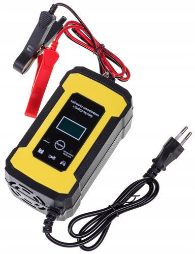 PROSTOWNIK SAMOCHODOWY DO AKUMULATORÓW 12V 6A na Arena.pl