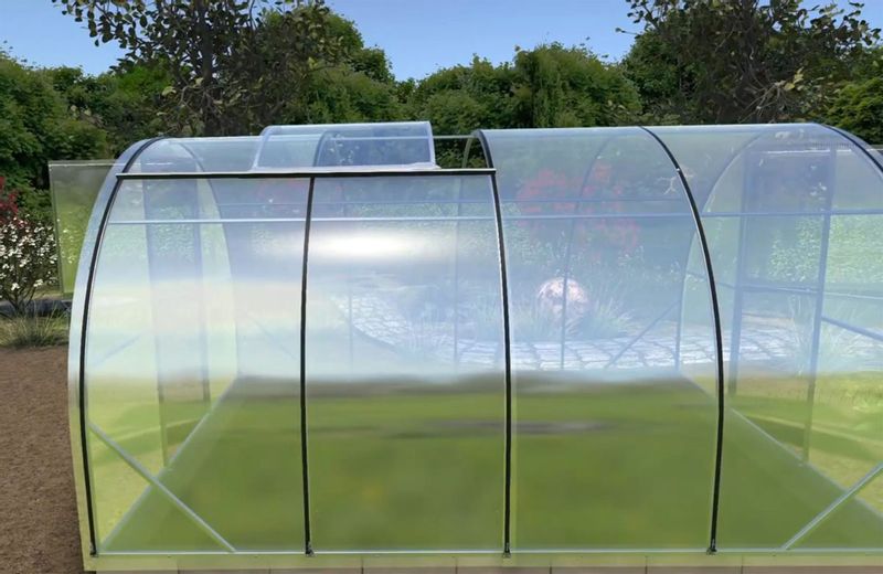 Emaga Okno dachowe 100x200cm rozsuwane do szklarni Primus zdjęcie 10