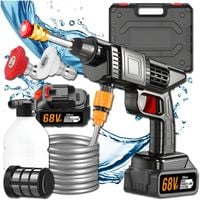 MYJKA CIŚNIENIOWA AKUMULATOROWA OGRODOWA ZESTAW DO MYCIA OKIEN KOSTKI