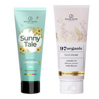 7suns Sunny Tale Przyspieszacz Do Opalania 250ml + Krem Do Rąk 75ml Gratis