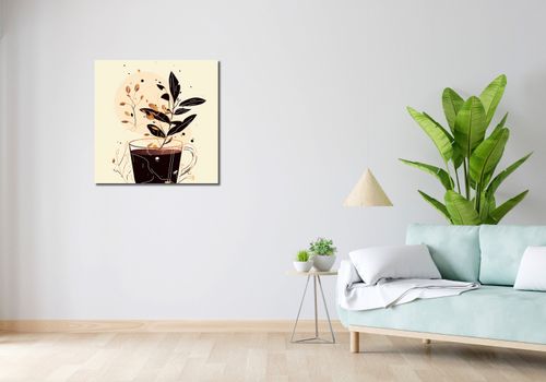 Obraz 70x70cm Jesienna Donica na Arena.pl