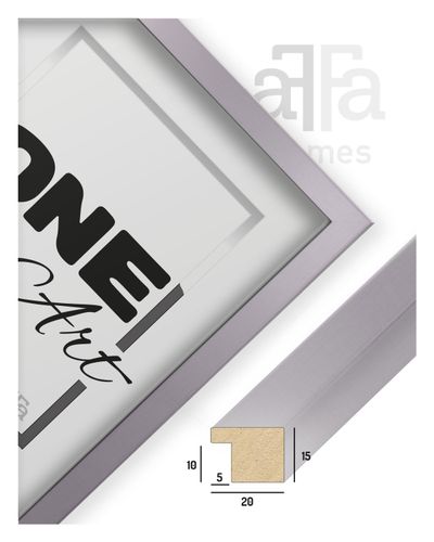 Ramka MDF Hekla 40x50 ramka na plakat srebrny 1szt. na Arena.pl