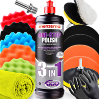 Menzerna 3W1 1000ML One Step Gąbki Polerskie Zestaw Do Polerowania Lakieru
