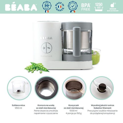 Beaba Babycook® Neo Grey/white na Arena.pl