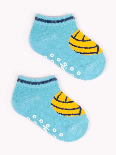 Skarpety stopki chłopięce bawełniane z ABS 6PAK 17-19 YOCLUB na Arena.pl