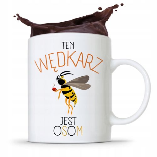 Kubek Prezent Wędkarza Ten Wędkarz Jest Osom Z Nadrukiem Ze Zdjęciem na Arena.pl