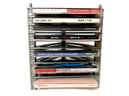 Stojak na płyty CD DVD Soft-Plast MODUŁOWY Produkt Polski na Arena.pl