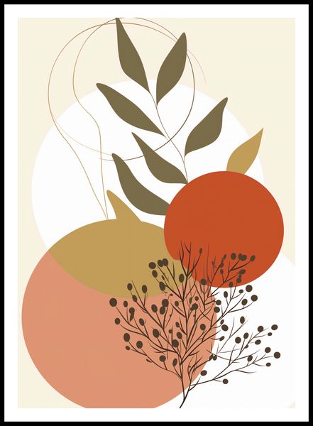 Plakat 64x90cm Impresja Jesieni zdjęcie 3