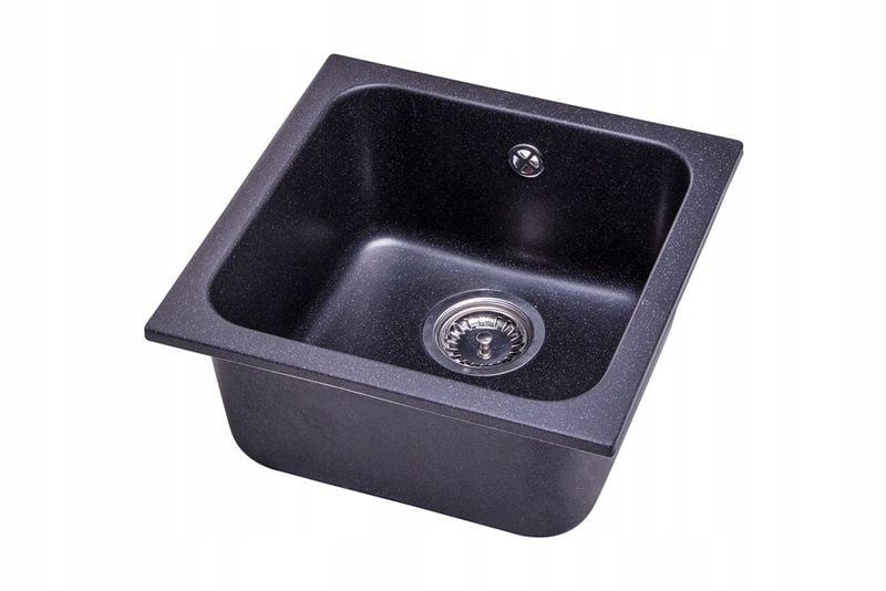 ZLEW ZLEWOZMYWAK GRANIT 8 kolorów 40x40 + SYFON zdjęcie 3