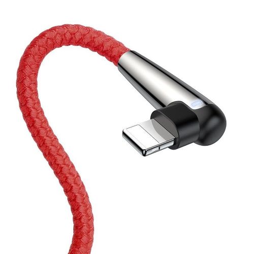 Kabel Baseus USB Type-A do Lightning MVP 2.4A 1M - czerwony na Arena.pl
