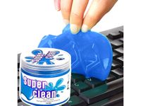 Elastyna żel czyścik guma do czyszczenia auta klawiatur xxl niebieski